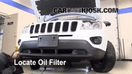 Oil & filter change jeep compass (2011-2017)